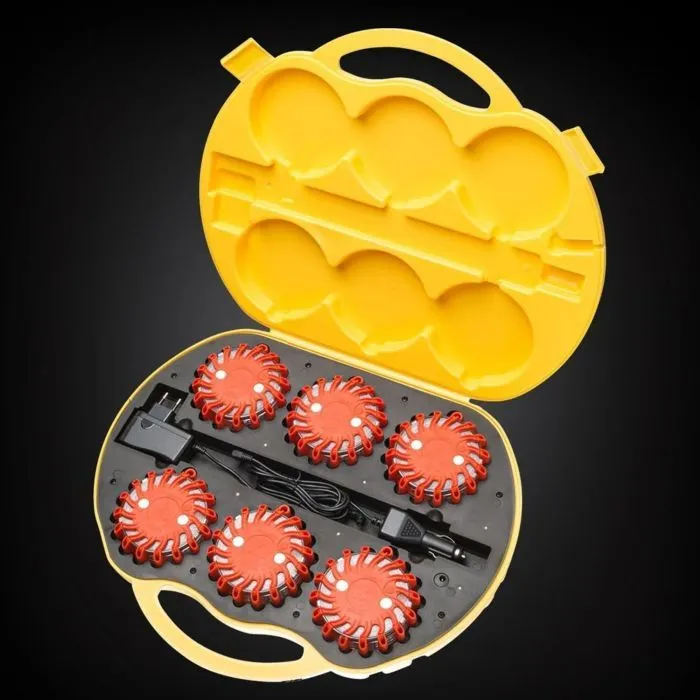 Фонарь Mactronic Комплект M-Flare (65 Lm) Amber Magnet Synch Recharg 12/220V (PSD0012) (DAS303746) изображение 7