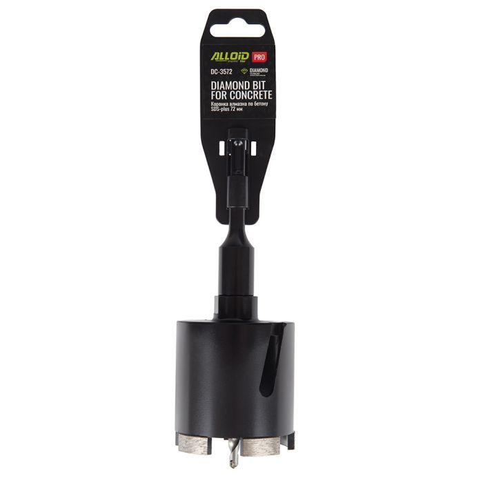 Коронка Alloid Pro, алмазна, по бетону, SDS-plus, 68мм (DC-3568) зображення 4