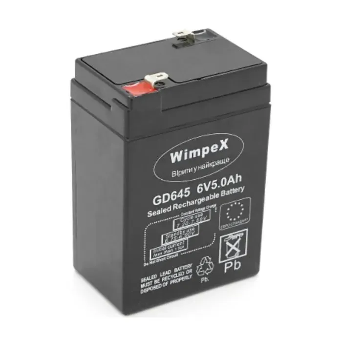 Батарея до ДБЖ Wimpex 6V 5Ah (Wimpex WX-645)