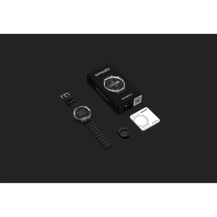 Смарт-годинник Amazfit Balance 3 W2566AP1N Стальний (1208789) зображення 11