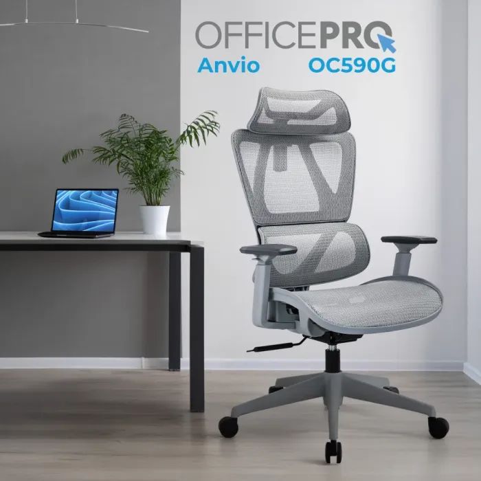 Офісне крісло OfficePro Anvio, OC590B (OC590B) зображення 5