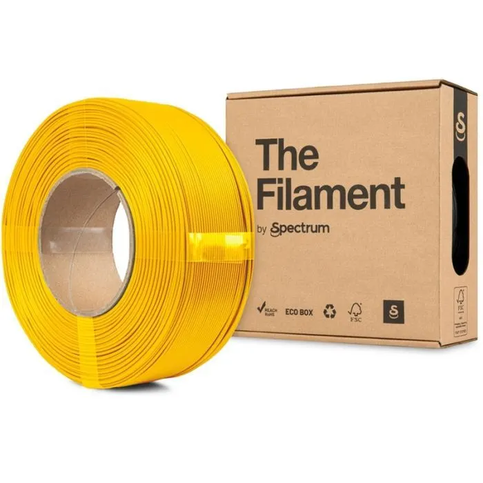 Пластик для 3D-принтера The Filament PLA Lite 1.75mm 1kg ReFill YELLOW (TF-24228) изображение 3
