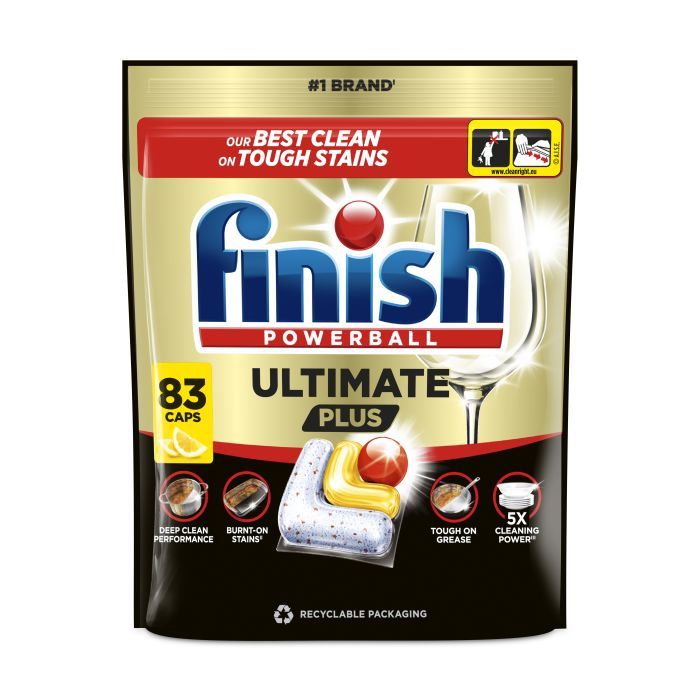 Таблетки для посудомоечных машин Finish Ultimate Plus All in 1 Lemon 45 шт. (5908252010998)