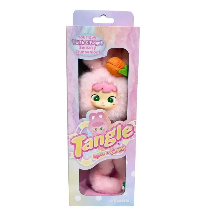 М'яка іграшка Tangle з кільцем Cimmy Fluffy Bunny Bobo (HWTANGLE01S01-PC01) зображення 2
