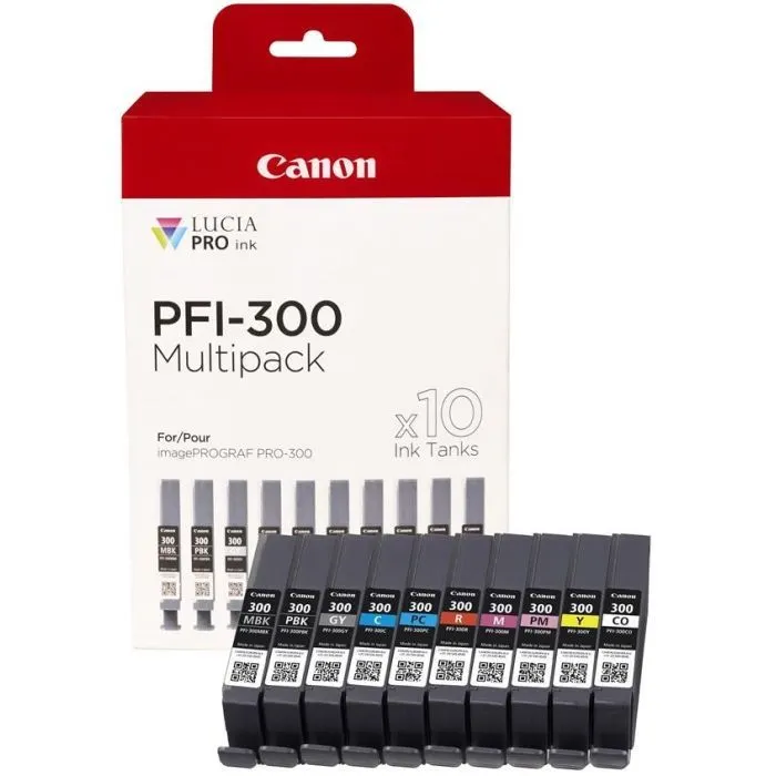 Картридж Canon PFI-300SET M/PM/C/PC/GY/CO/MB/PB/R/Y (4192C008)