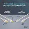 Патч-корд 0.5м, FTP, cat.6A, Sliim, AWG 32/7, Cu, LSZH, grey Digitus (DK-1632-A-005S) изображение 2