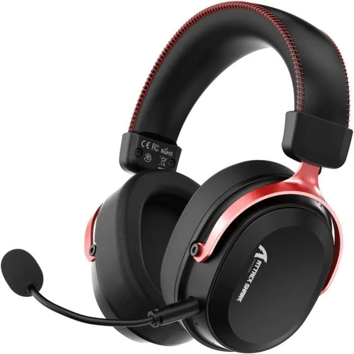 Наушники Attack Shark L30PRO Wireless Black/Red (L30PROBR_AS)