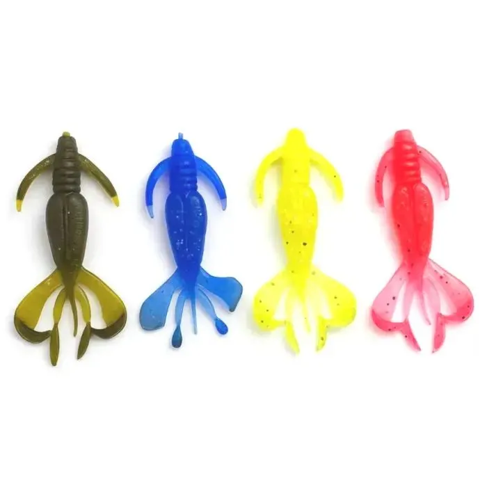 Силикон рыболовный Reflex Crazy Flapper 2.5" Color mix (7407000006569)