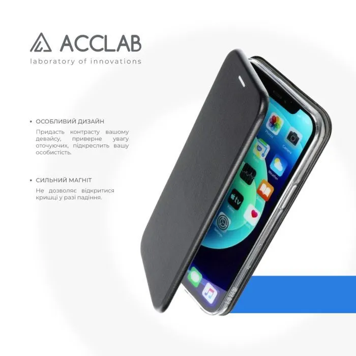Чохол до мобільного телефона ACCLAB Book Cover Elegance Samsung Galaxy M35 Black (1283126611261) зображення 4