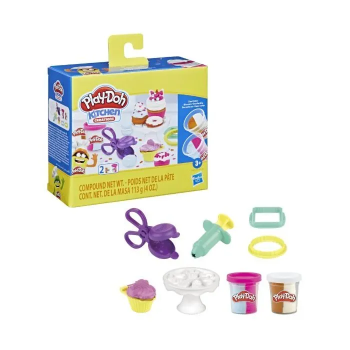 Набір для творчості Hasbro Play-Doh Маленький кухонний набір (F3464) зображення 3