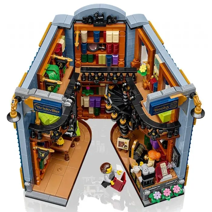 Конструктор LEGO Icons Книгарня: книжковий куточок (11379) зображення 3