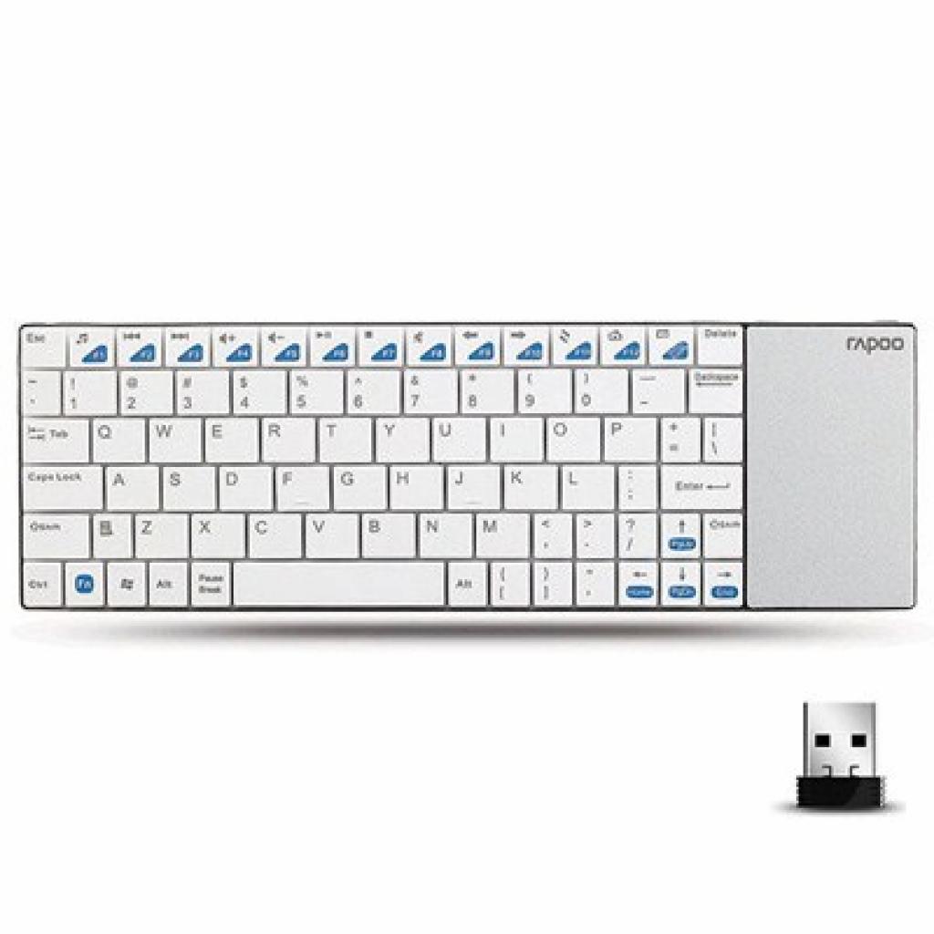Клавіатура Rapoo E2700 wireless White