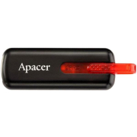 USB флеш накопитель Apacer 32GB AH326 Black RP USB2.0 (AP32GAH326B-1) изображение 3