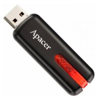 USB флеш накопитель Apacer 32GB AH326 Black RP USB2.0 (AP32GAH326B-1) изображение 7