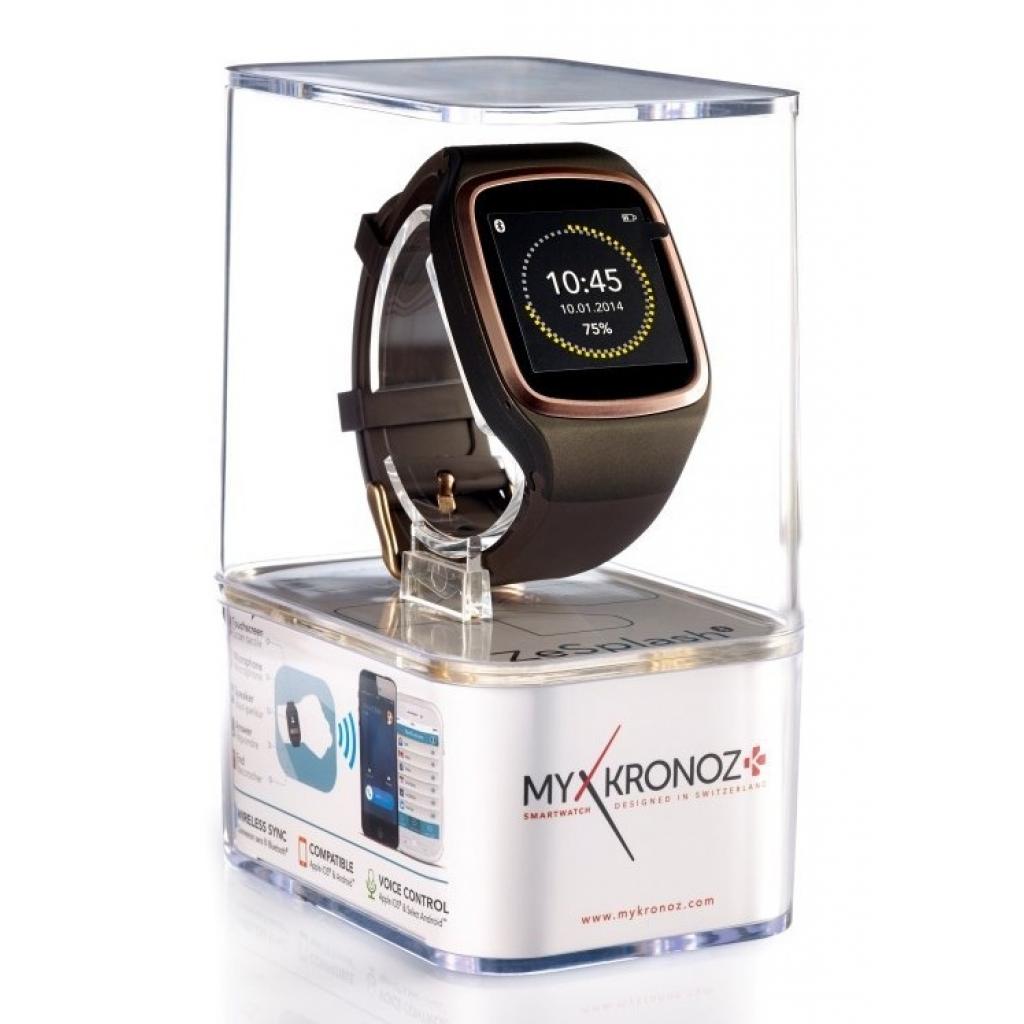 Смарт-часы MyKronoz ZeSplash Brown (7640158010211) изображение 5