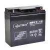 Батарея к ИБП Matrix 12V 17AH (NP17-12) > цены в Киеве и Украине Батарея к ИБП Matrix 12V 17AH (NP17-12)