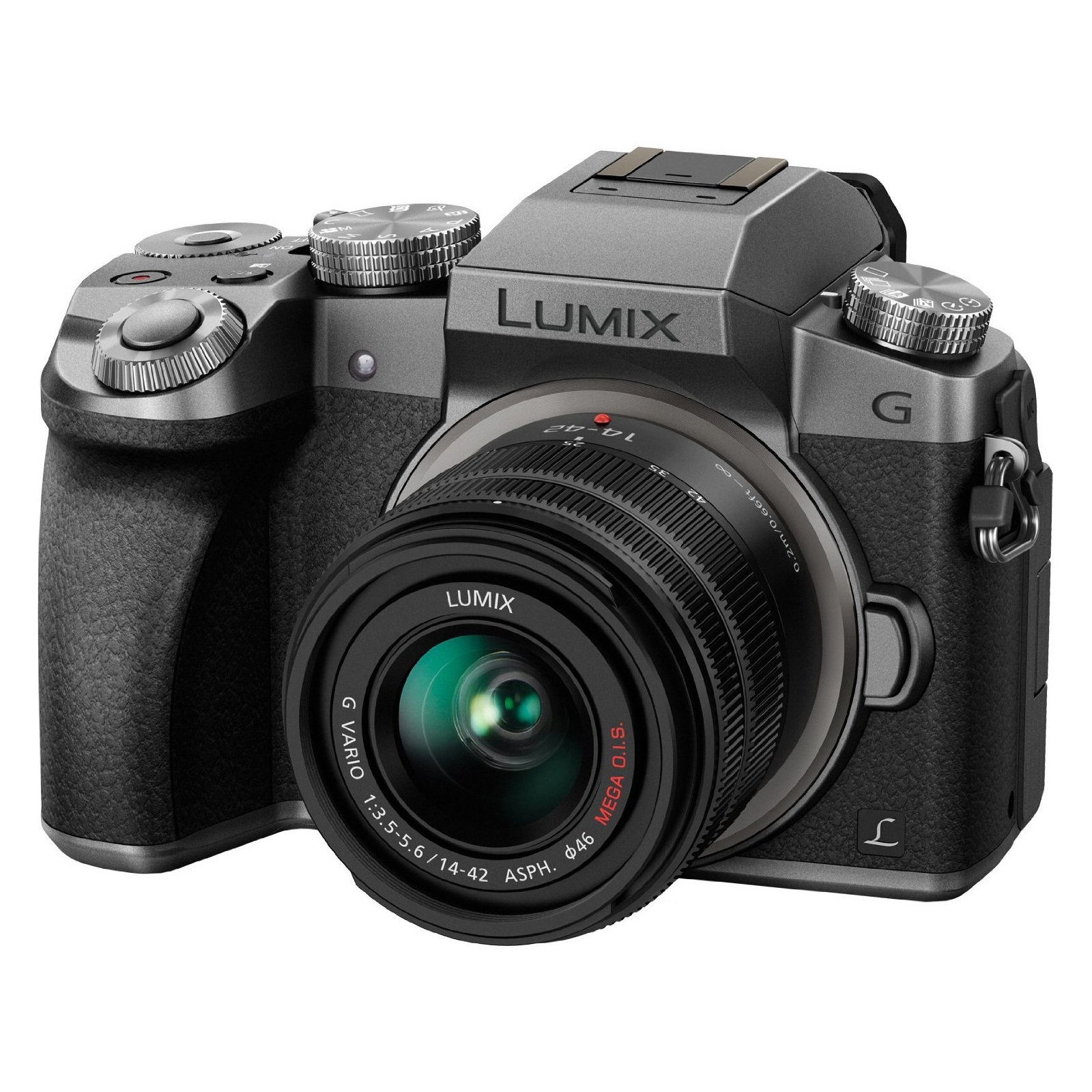 Цифровой фотоаппарат Panasonic DMC-G7 Kit 14-42mm Silver (DMC-G7KEE-S)