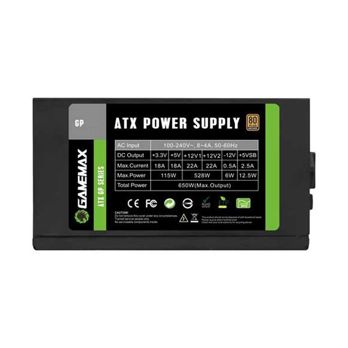Блок питания Gamemax 400W (GP-400A) изображение 4