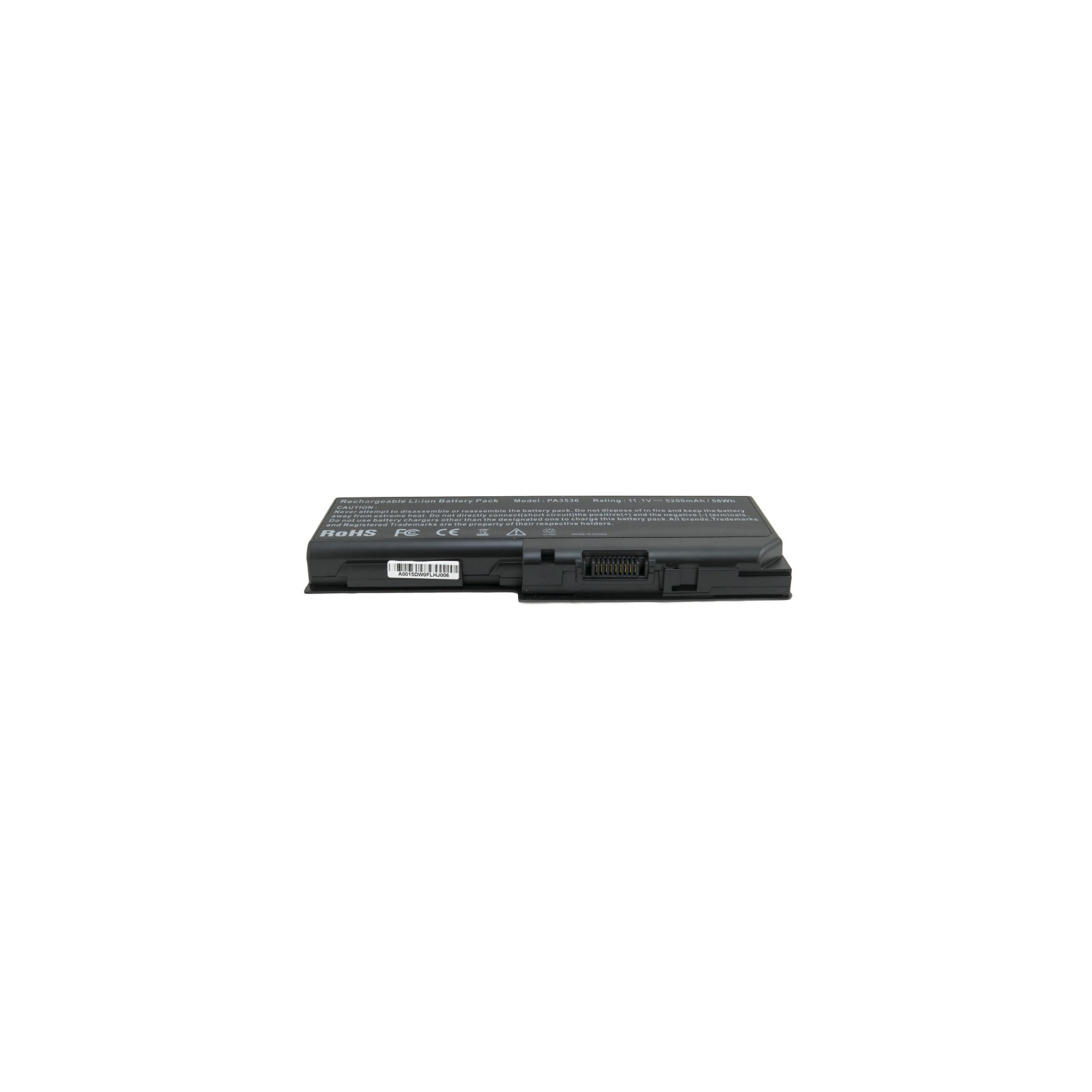 Аккумулятор для ноутбука Toshiba Satellite L350 (PA3536U-1BAS) 5200 mAh Extradigital (BNT3961) изображение 4