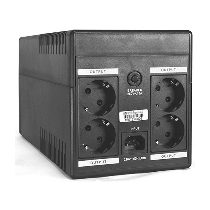 Пристрій безперебійного живлення Ritar RTP1200 (720W) Proxima-L (RTP1200L) зображення 2