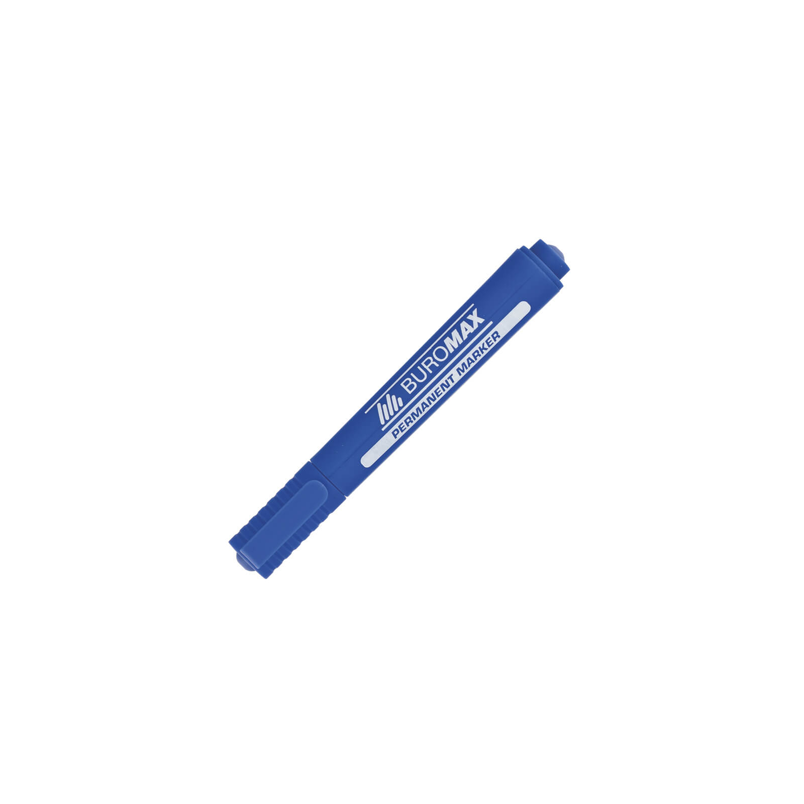 Маркер Buromax Permanent "JOBMAX", round tip, blue (BM.8700-02)
