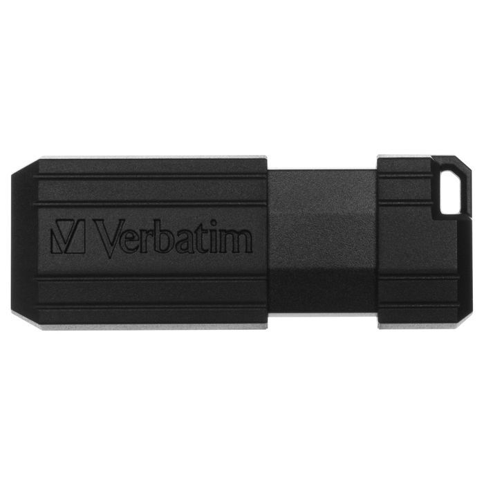 USB флеш накопитель Verbatim 64GB Store 'n' Go PinStripe Black USB 2.0 (49065)