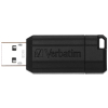 USB флеш накопитель Verbatim 64GB Store 'n' Go PinStripe Black USB 2.0 (49065) изображение 2