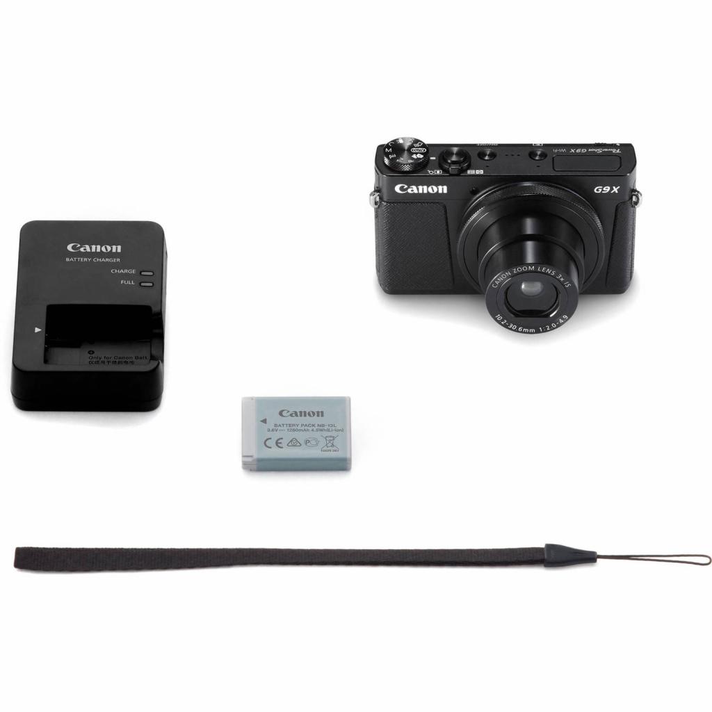 Цифровой фотоаппарат Canon PowerShot G9X Black (0511C012) изображение 9