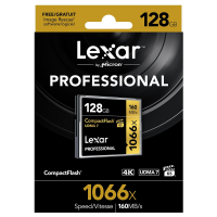 Карта памяти Lexar 128GB Compact Flash 1066X Professional (LCF128CRBEU1066) изображение 2
