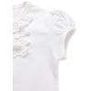 Футболка дитяча Breeze з мереживом (6640-86G-cream) зображення 3