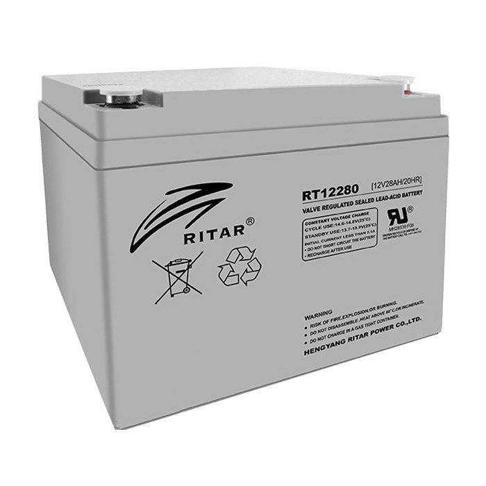 Батарея к ИБП Ritar AGM RT12280, 12V-28Ah (RT12280)