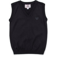Жилет детский Breeze вязаная без рукавов (17034-140B-black)