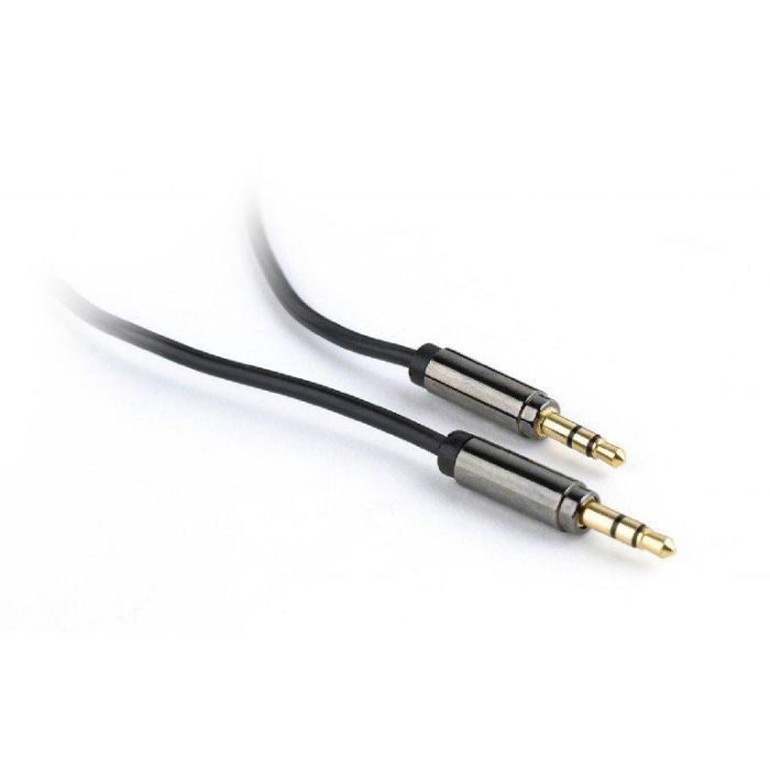 Кабель мультимедийный Jack 3.5mm male/Jack 3.5mm male 1.0m Cablexpert (CCAP-444-1M) изображение 2