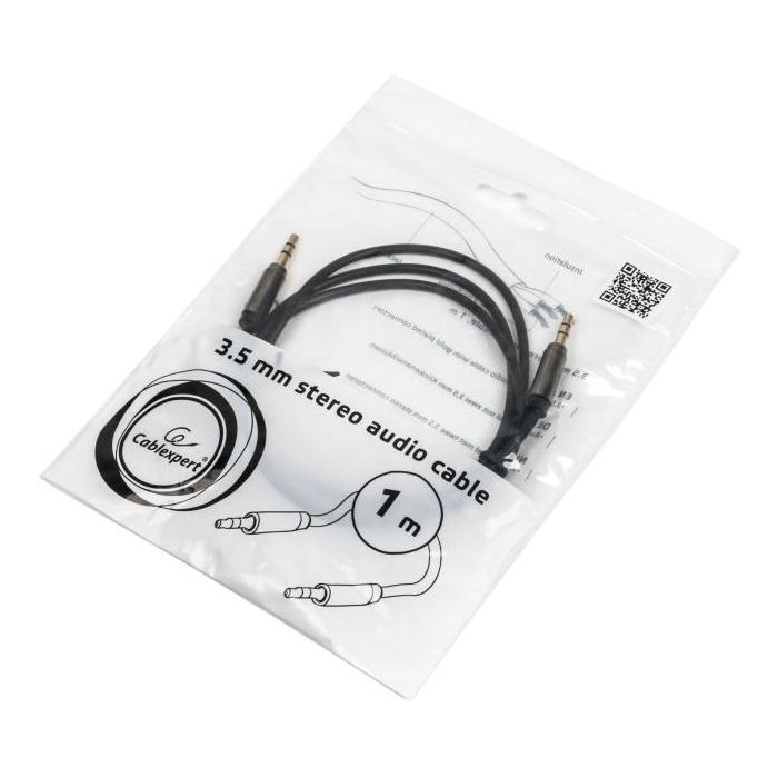 Кабель мультимедийный Jack 3.5mm male/Jack 3.5mm male 1.0m Cablexpert (CCAP-444-1M) изображение 4