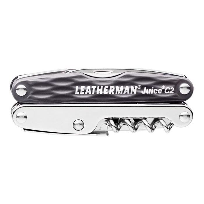 Мультитул Leatherman Juice C2- Granite Gray с кожаным чехлом (831936) зображення 3