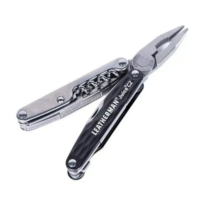 Мультитул Leatherman Juice C2- Granite Gray с кожаным чехлом (831936) зображення 5