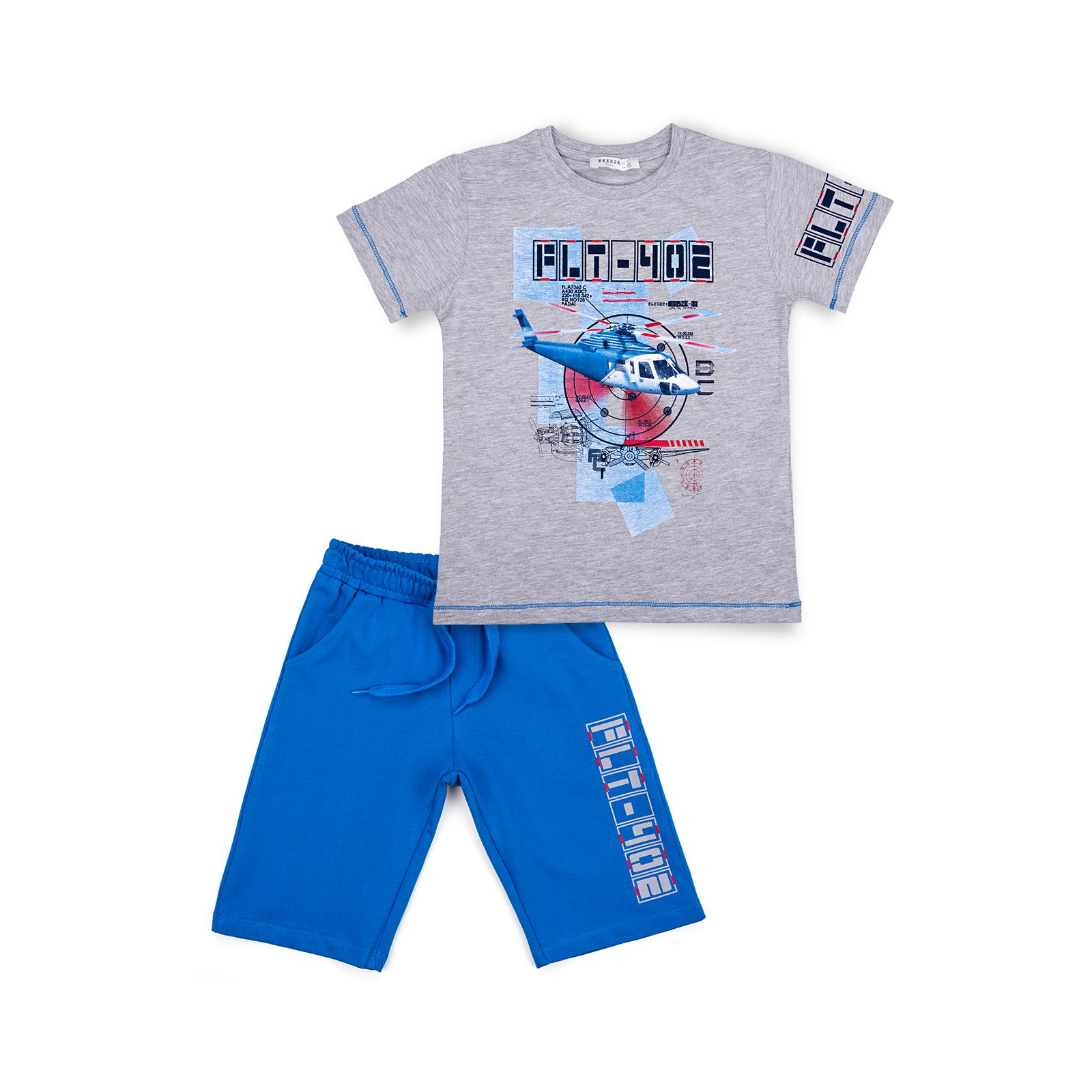 Набір дитячого одягу Breeze з геліоптером (10970-116B-blue)