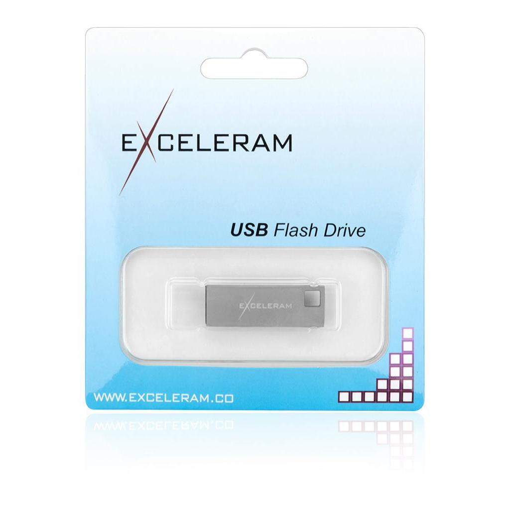 USB флеш накопичувач eXceleram 64GB U1 Series Silver USB 3.1 Gen 1 (EXP2U3U1S64) зображення 6