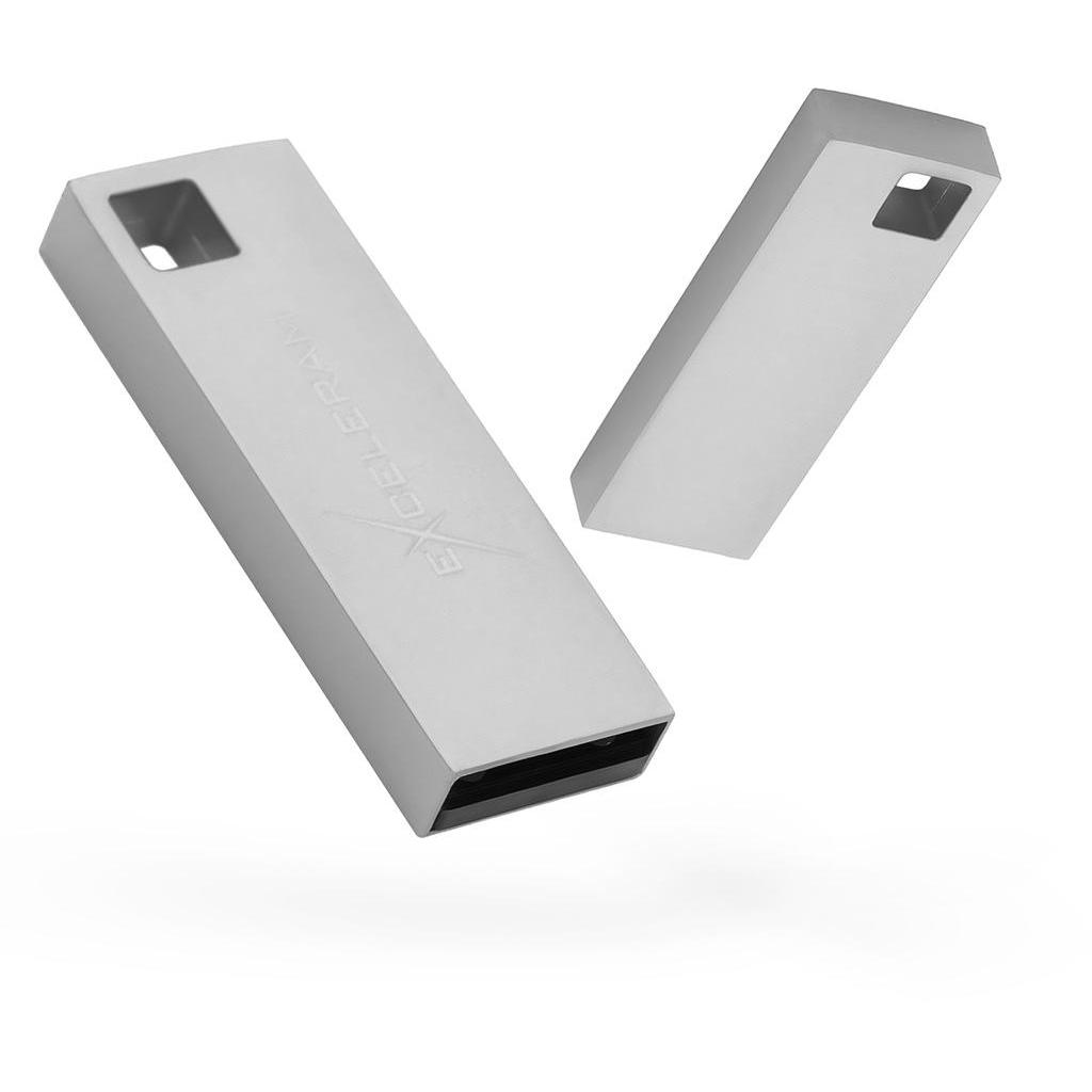 USB флеш накопичувач eXceleram 64GB U1 Series Silver USB 3.1 Gen 1 (EXP2U3U1S64)