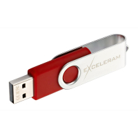 USB флеш накопитель eXceleram 32GB P1 Series Silver/Red USB 2.0 (EXP1U2SIRE32) изображение 5