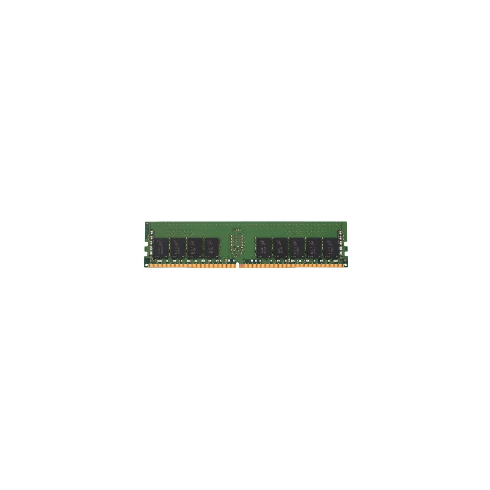 Модуль пам'яті для сервера DDR4 16GB ECC RDIMM 2400MHz 1Rx4 1.2V CL17 Kingston (KVR24R17S4/16)