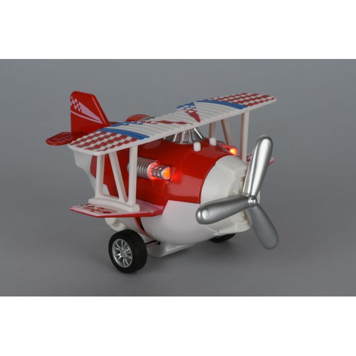 Спецтехніка Same Toy Самолет металический инерционный Aircraft зеленый со светом (SY8012Ut-4) зображення 2