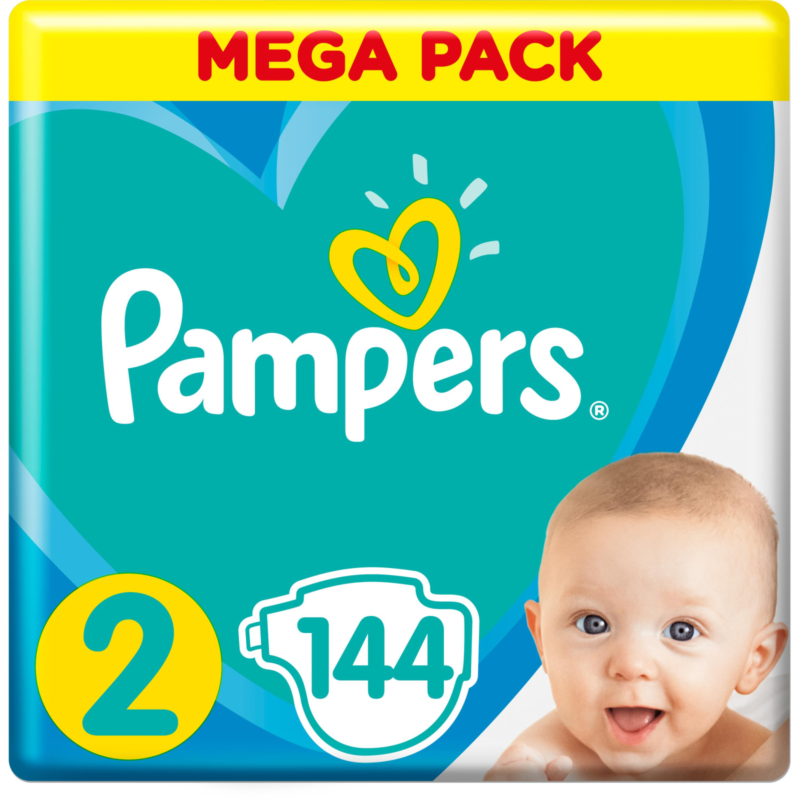 Підгузки Pampers New Baby Mini Размер 2 (4-8 кг), 22 шт. (8001090909800) зображення 4