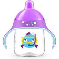 Поїльник-непроливайка Philips AVENT 260 мл 12 міс+, бузковий (SCF753/06) зображення 2