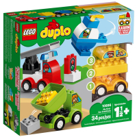 Конструктор LEGO DUPLO Мои первые машинки 34 детали (10886)