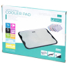 Подставка для ноутбука Omega Laptop Cooler pad "ICE CUBE" 14cm fan USB port black (OMNCPC) изображение 5
