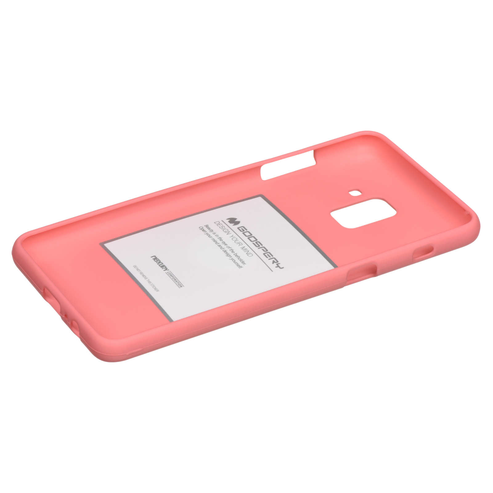 Чехол для мобильного телефона Goospery Samsung Galaxy A8+ (A730) SF Jelly Pink (8809550413580) изображение 2