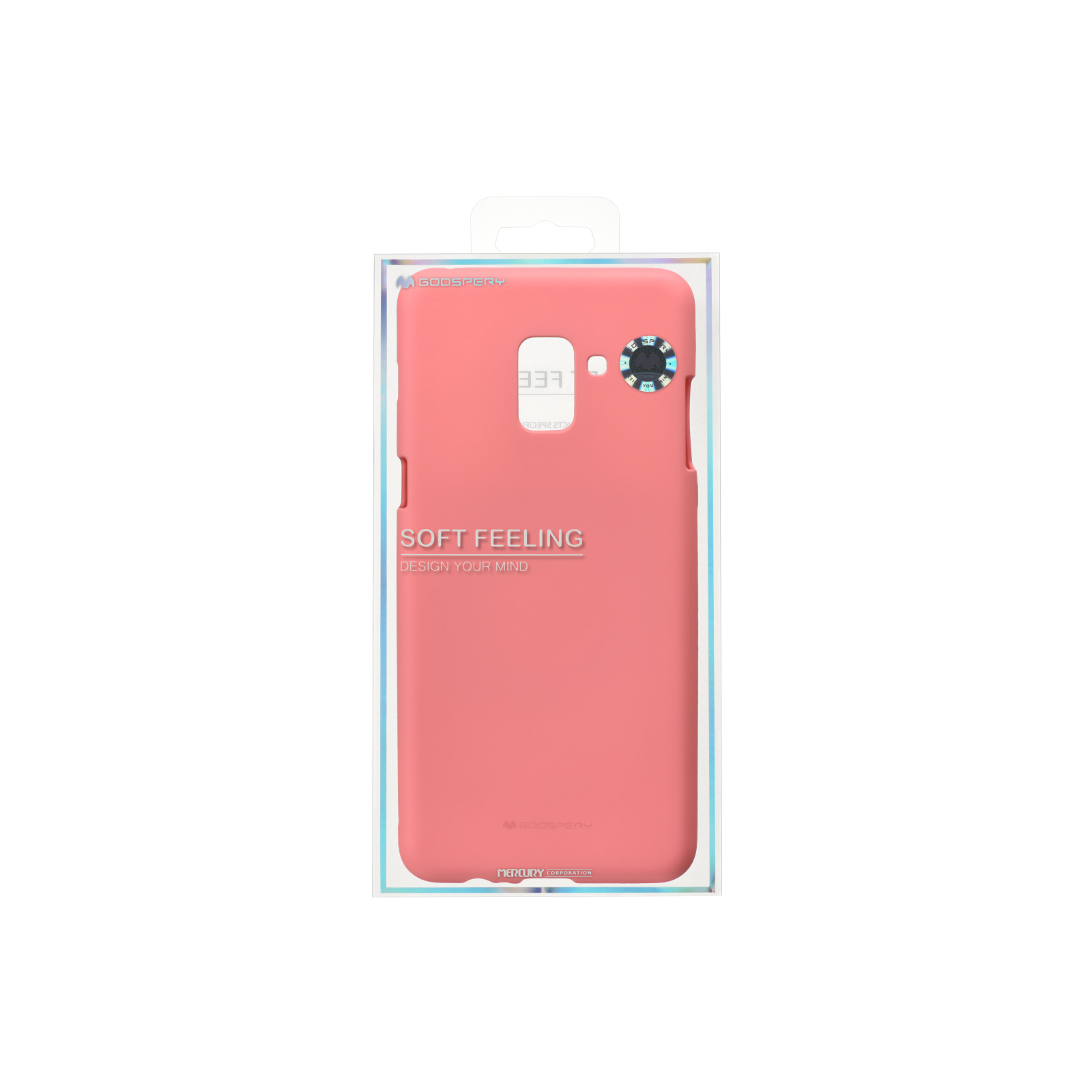 Чохол до мобільного телефона Goospery Samsung Galaxy A8+ (A730) SF Jelly Pink (8809550413580) зображення 3