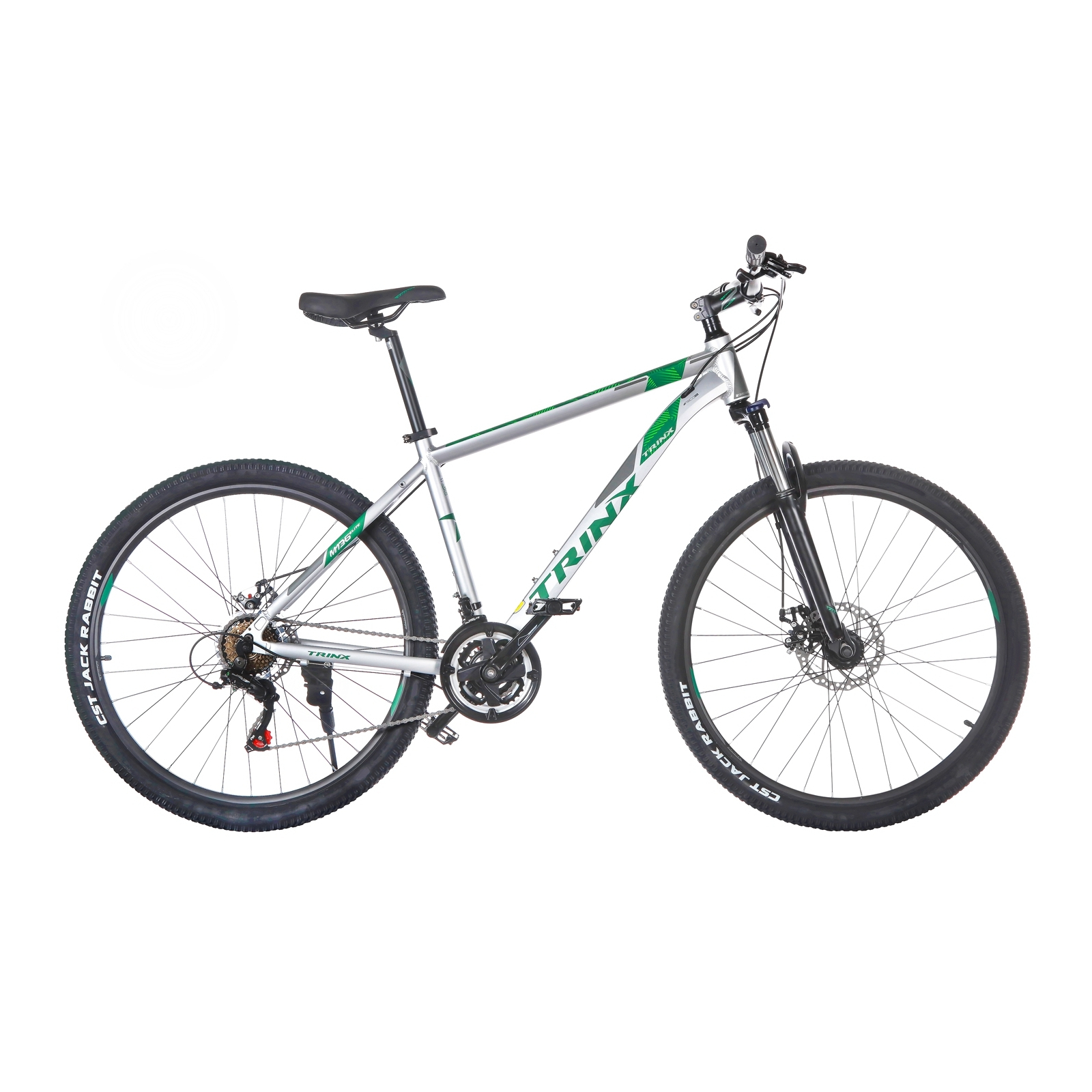 Велосипед Trinx M136 Elite 27.5"x18" Matt-Grey-Green (10030092)