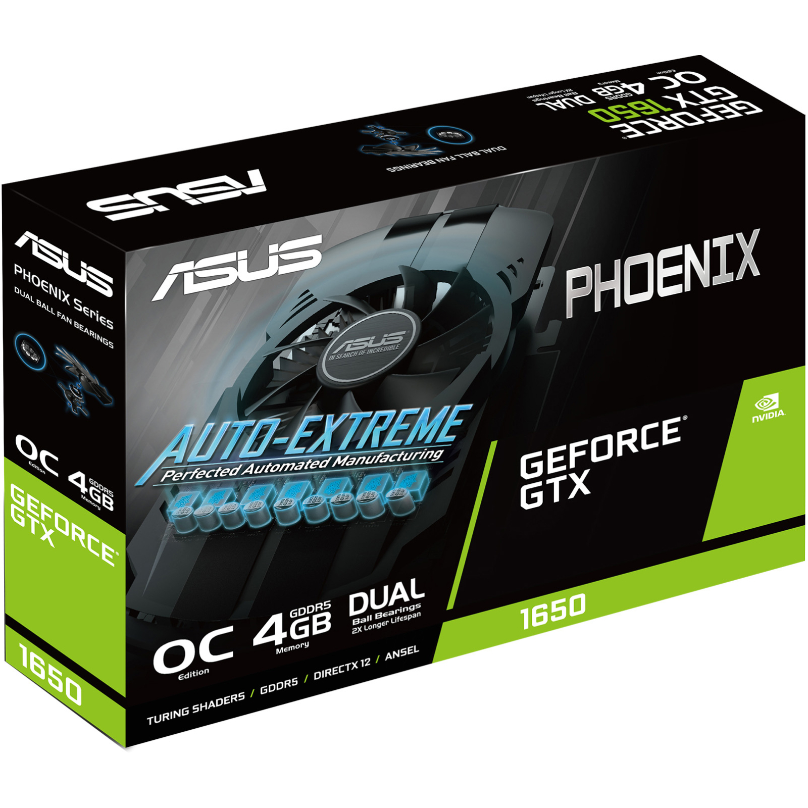Видеокарта ASUS GeForce GTX1650 4096Mb PH OC (PH-GTX1650-O4G) изображение 7